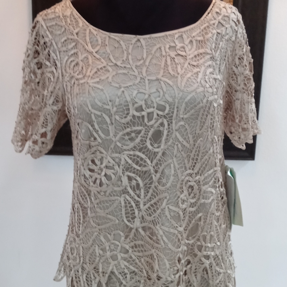 Silken poetry two peace color Champagne size mediu